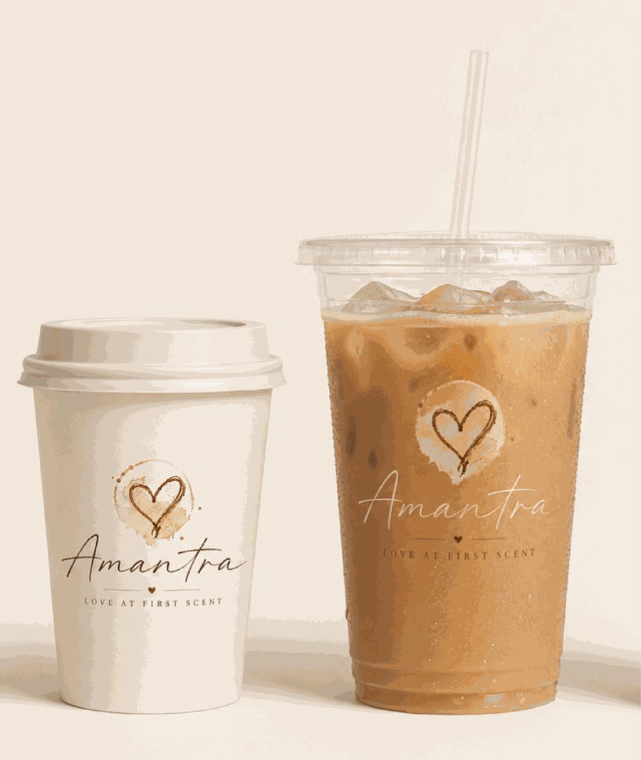 Branded cups and sleeves