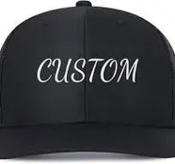 Embroidered branded caps