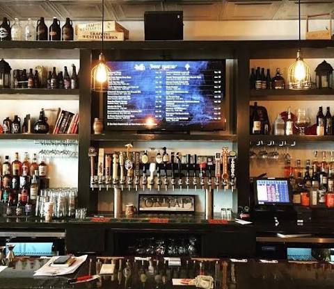 A menu board still advertising items the kitchen has run out of