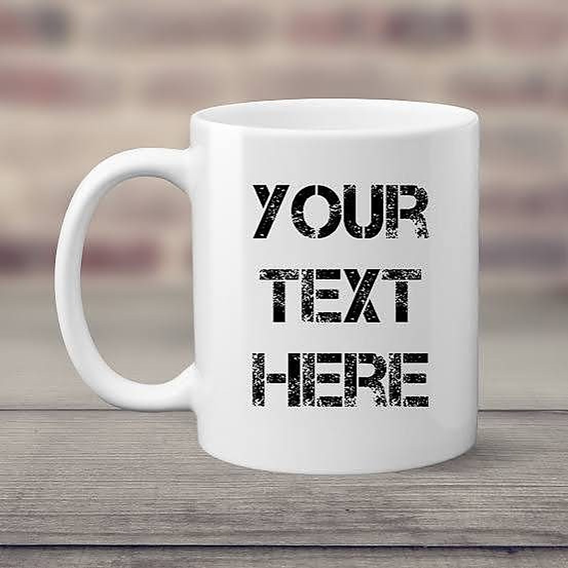 Branded ceramic mugs