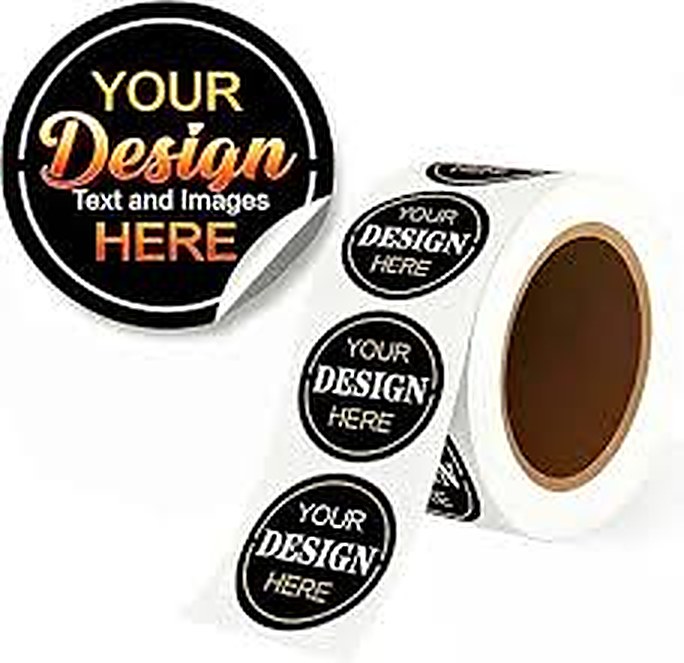 Custom printed labels and stickers